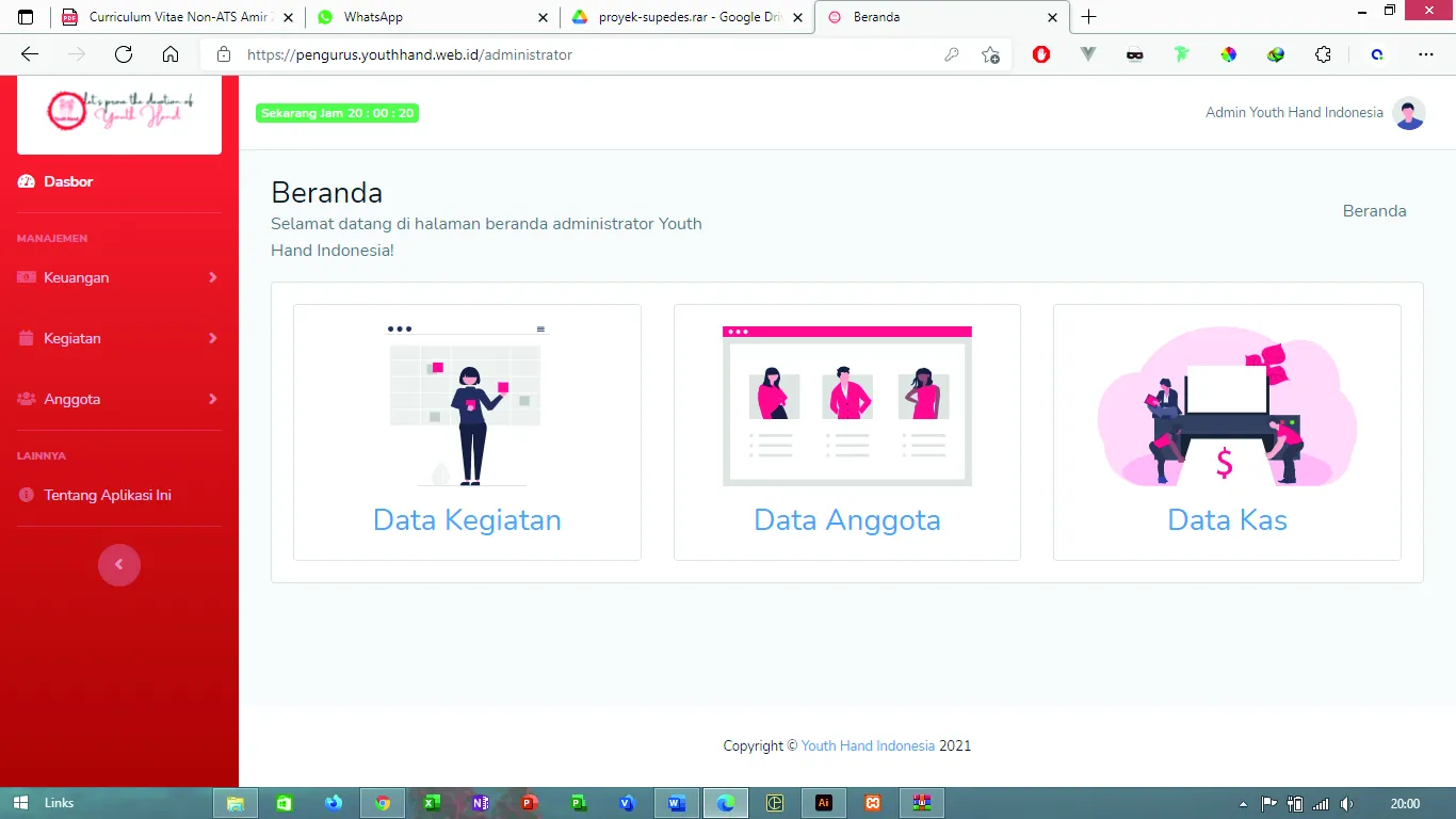 Sistem Data Organisasi