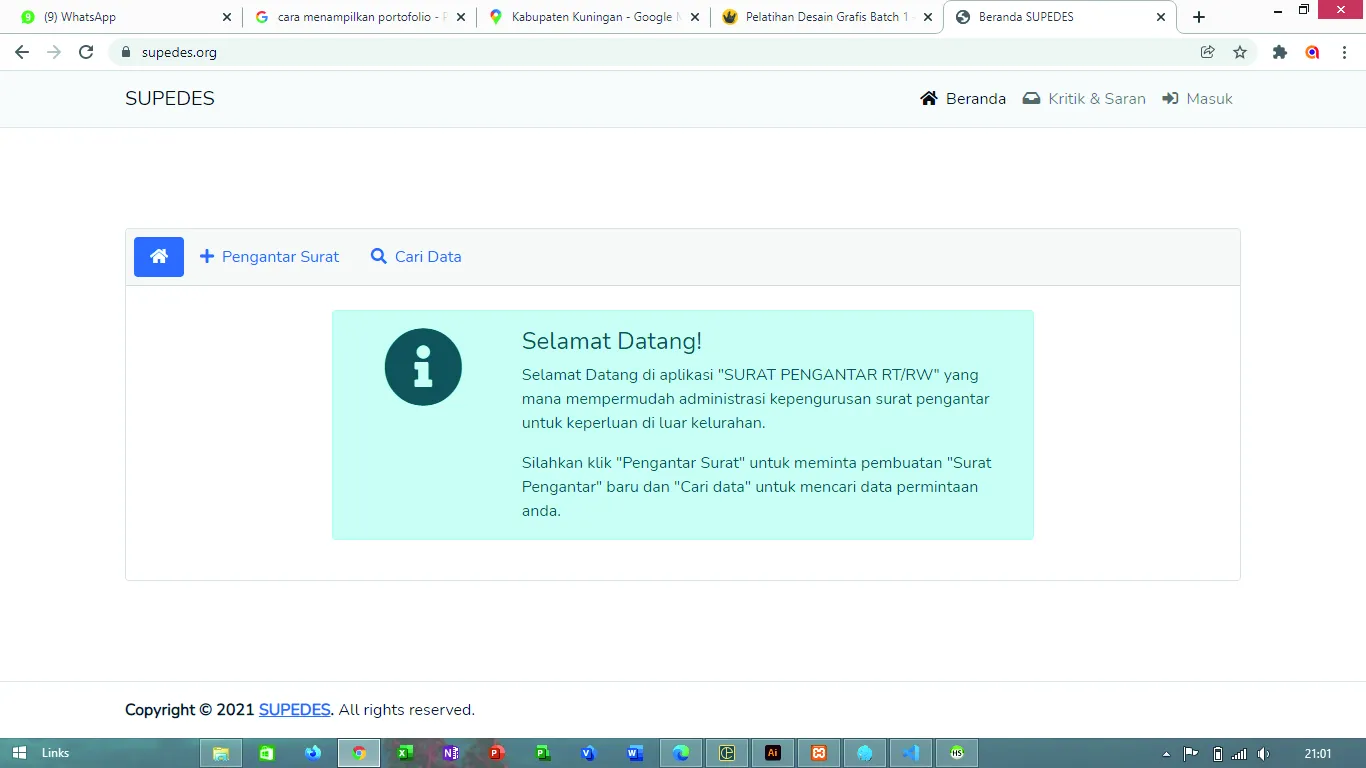 SUPEDES (Surat Pengantar Desa)